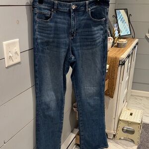 American Eagle Outfitters Blue Denim Jeans 16 regular